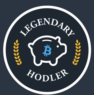 Legendary Hodler Award